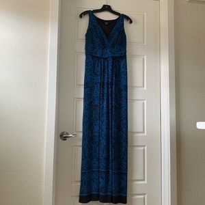 #36 Chaps maxi sleeveless dress